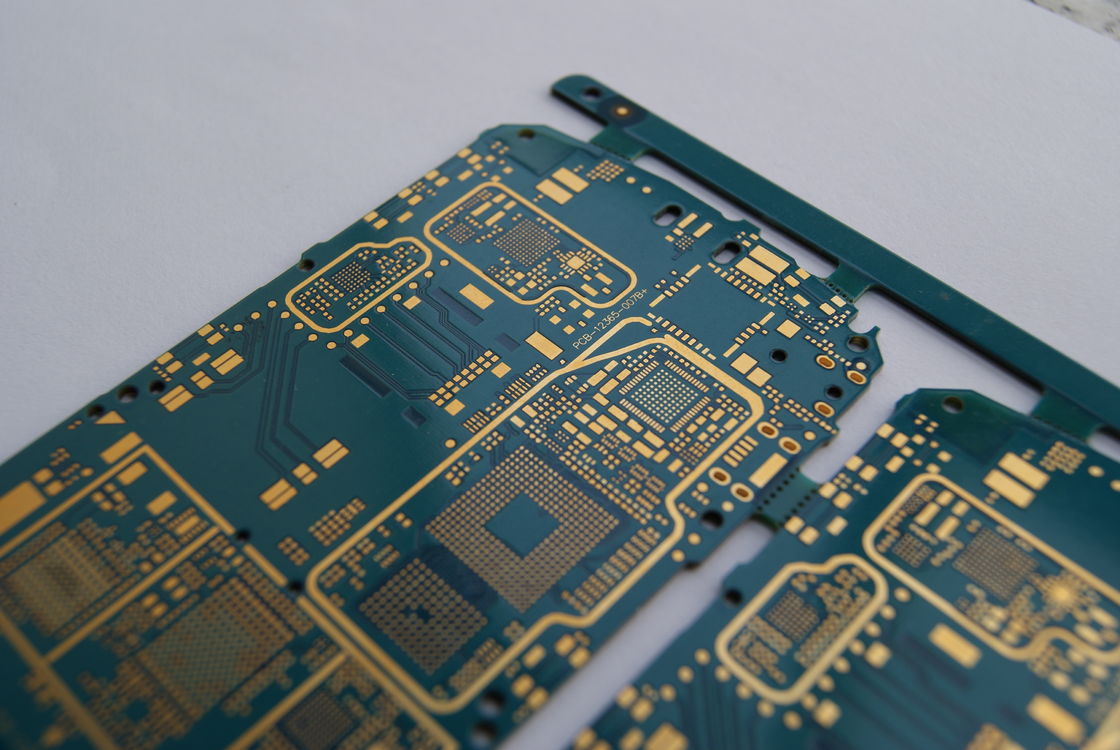 Impedans Kontrolü HDI PCB Tablosu 10 1 ve Özel İstek Yarım Delik HDI Hızlı dönüş 24 saat kadar
