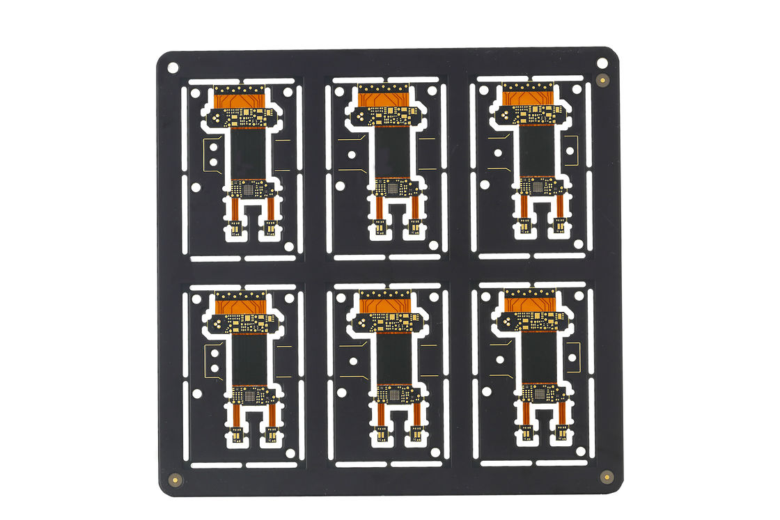 SMD Bga Dip Sert Fleks PCB Montajı 4 Katman Sanforized Hasl Lf Yüzeyi