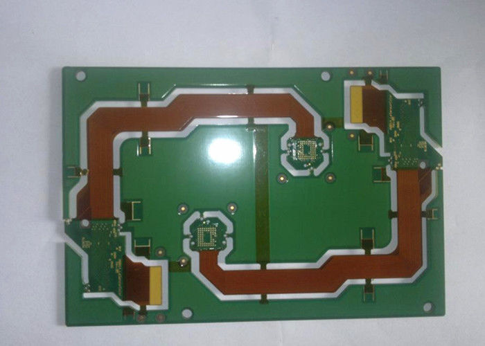 1-8 Katı Fleksibel PCB FR4 Polyimide PET 52L 1-28katı ENIG OSP Gümüş