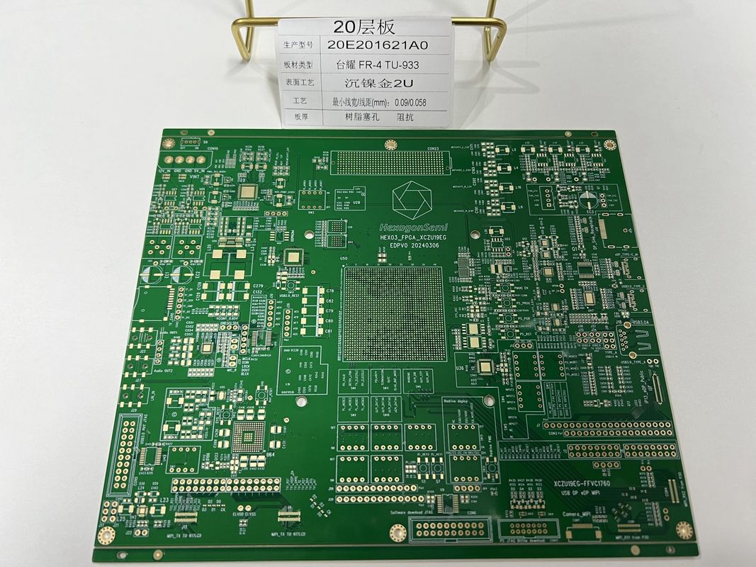 Özel Gereksinimler Test için lamba soketi ve 100%E-Testing Yüksek Hızlı PCB Tablosu