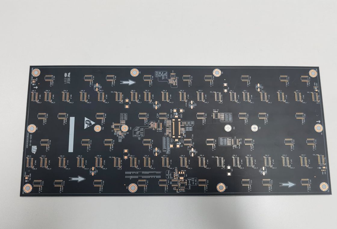 Güvenilir HDI PCB Board FR4 IT180 P1.25 LED Modülü P1.0 LED Ekranı İçerideki HDI 1+N+1