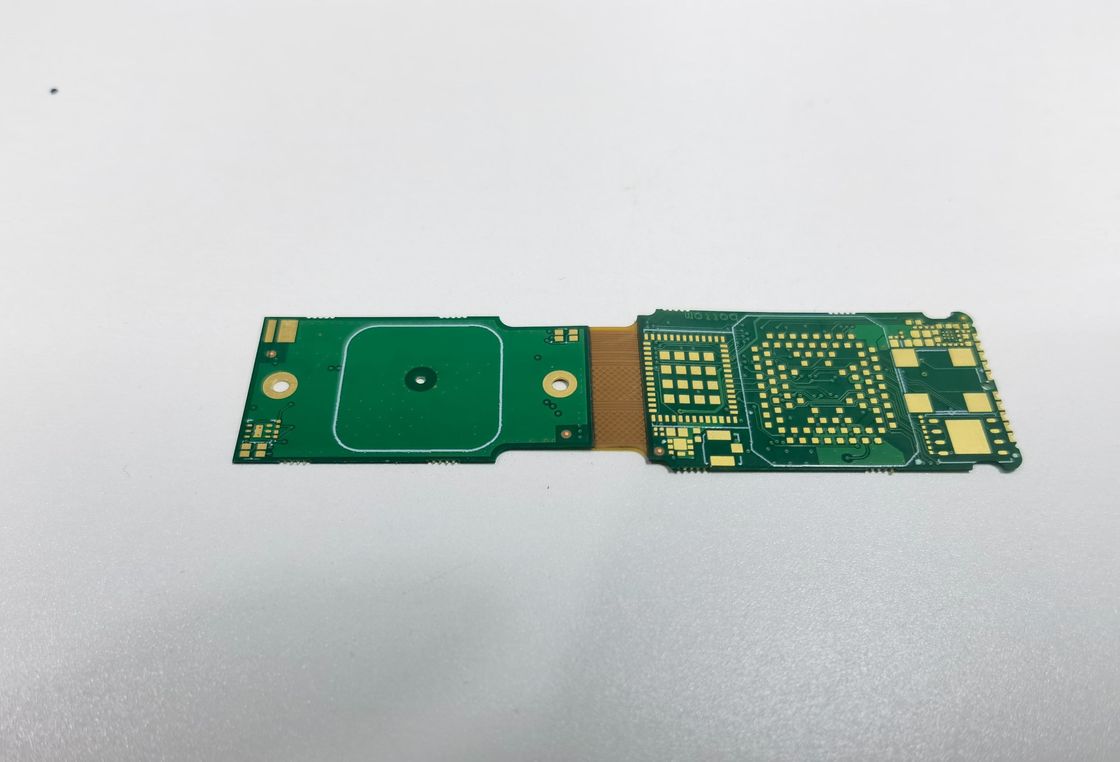 HDI ENIG Yüzeyi Dönüşümü 4 Katman Fr4/Polyimid HDI 1+N+1 ile Sert Fleksif PCB