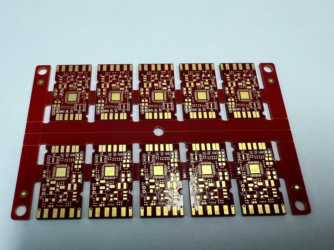 0.15mm İç Katman Aralıklı HDI PCB Tablosu Beyaz İpek ve En Küçük Delik Boyutu ile 0.1mm Avantaj