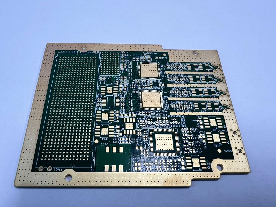 Yüksek Hızlı PCB Kartı, 0.15 mm İç Katman Arası ve 8 Katmanlı Çok Katmanlı Tasarım