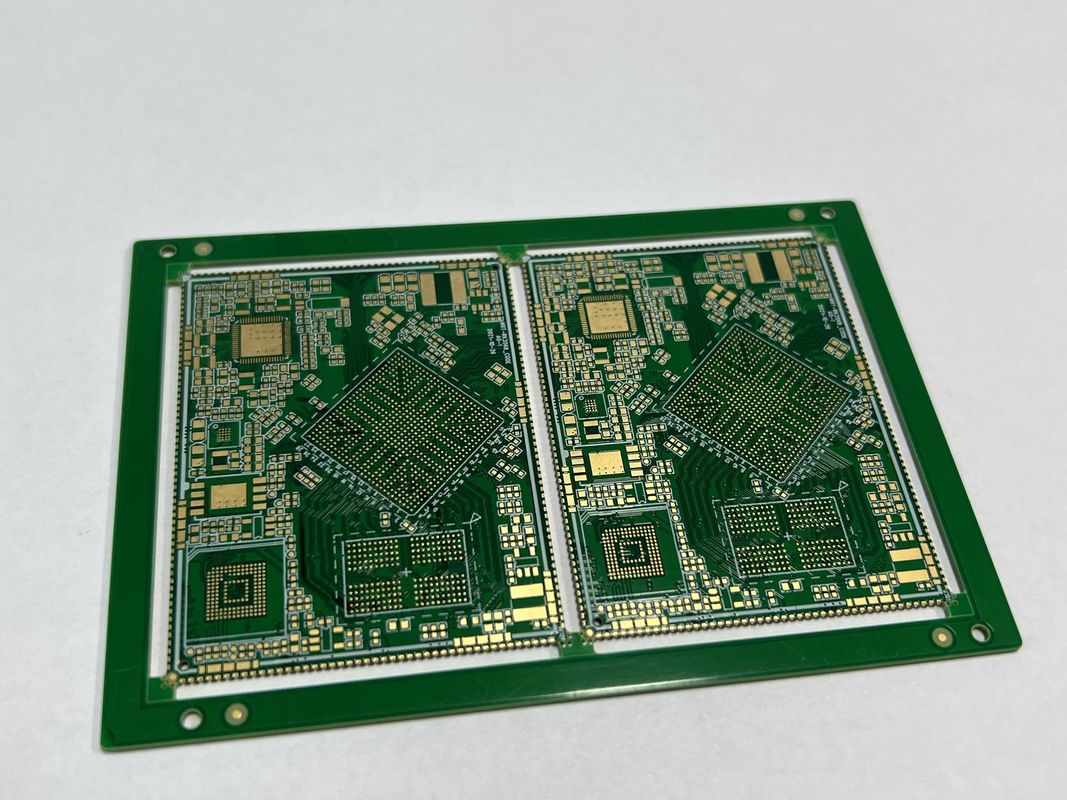 Evet Impedans Kontrolü Yarım Delik ve 0.15mm Minimum Delik Boyutu ile HDI PCB Tablosu