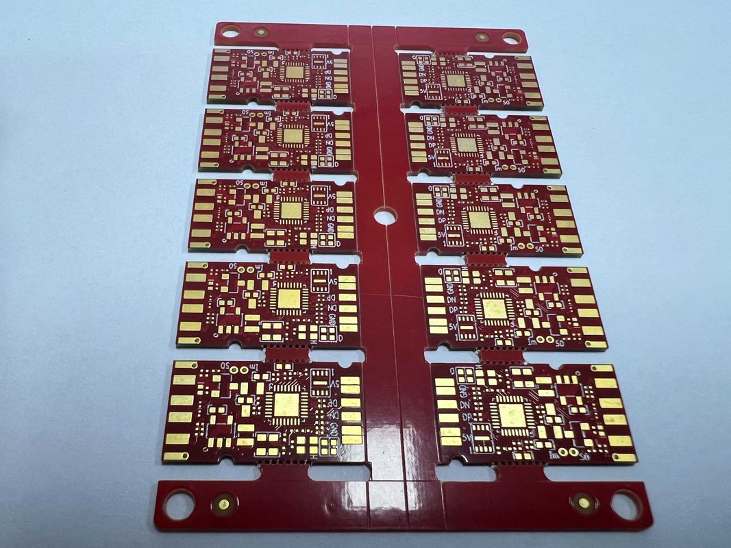 0.10 mm Minimum delik çapı 20um Cooper delikleri ile çok katmanlı PCB tablosu ve 100% elektrikli test gönderilmeden önce