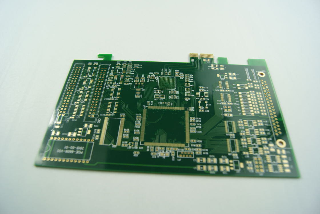 0,10 mm Minimum Delik Çapı İleri PCB Üretimi için Çok Katmanlı Baskılı Devre Kartı Tek Katmanlı Daldırma Altın