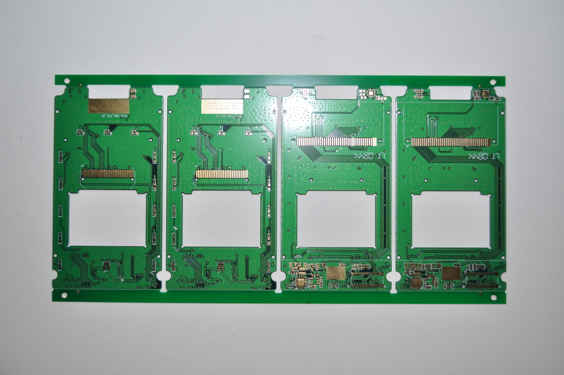 Elektronik Cihazlar için 35um ve 1.6mm'lik Taş Kalınlığı Çift Taraflı PCB'nin Bitmiş Bakır