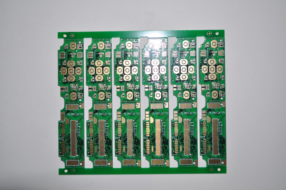 FR4 Malzemeleri Standart Teknoloji ve 5 Mil İletici Alanı ile Çift Taraflı PCB